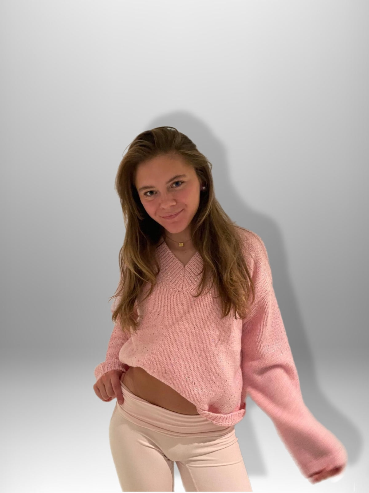 SHINY sweater pink