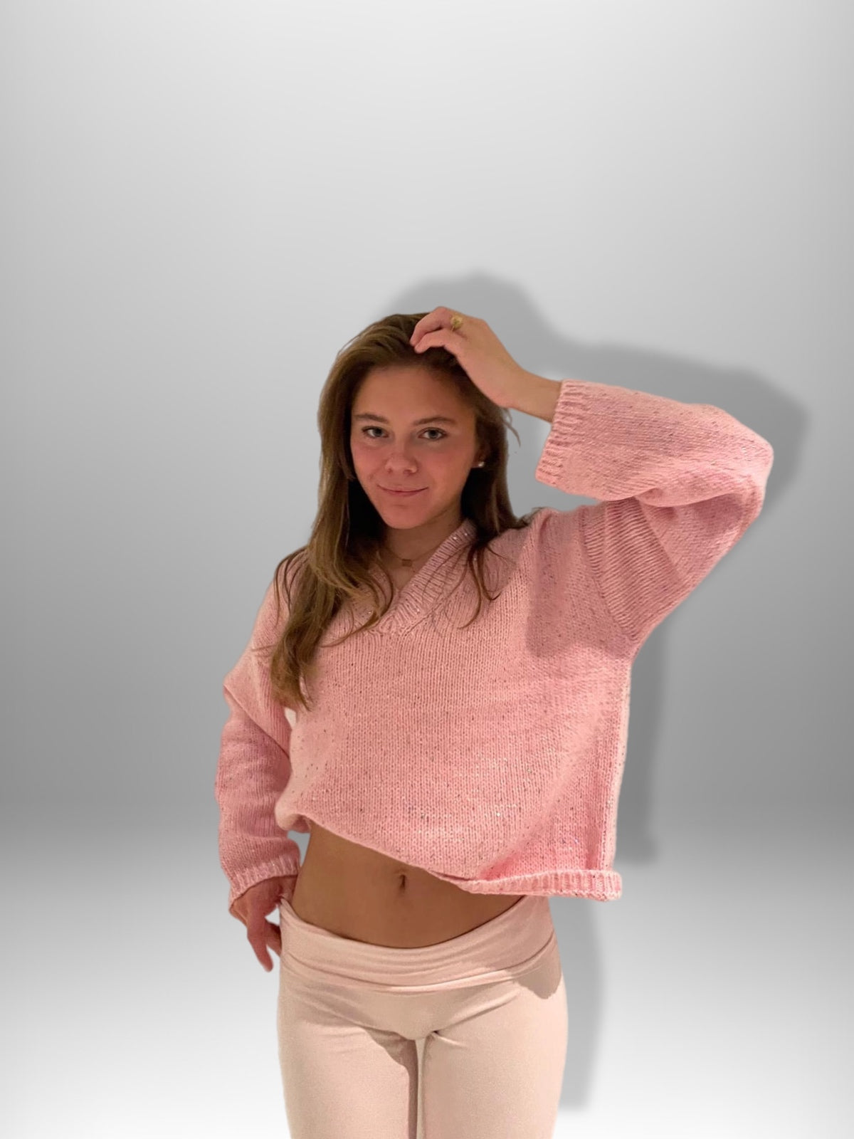 SHINY sweater pink